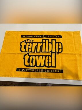 Myron Cope’s Official The Terrible Towel a Pittsburgh Original Pittsburgh